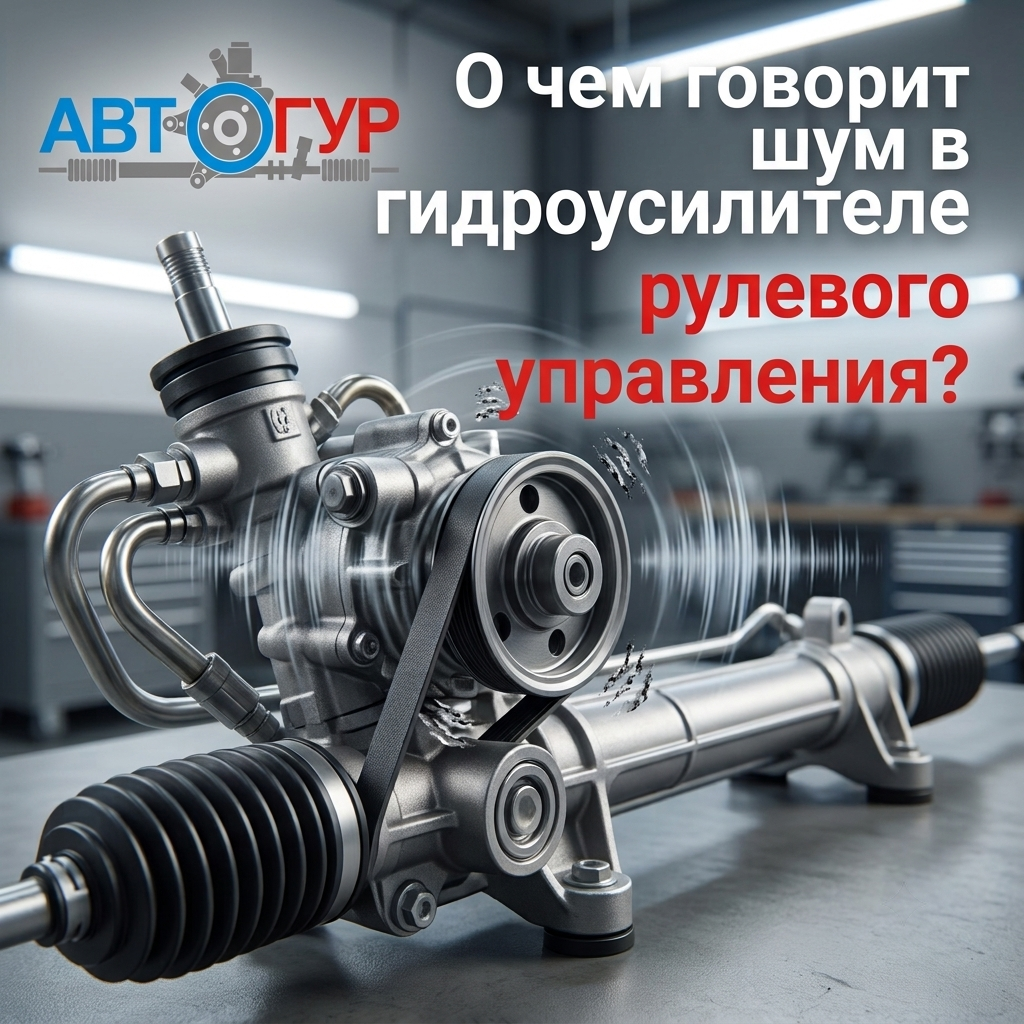 Шум в гидроусилителе рулевого управления