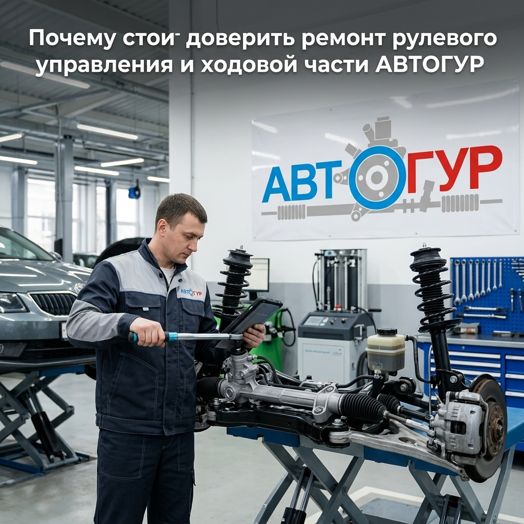 Почему стоит доверить ремонт рулевого управления и ходовой части АВТОГУР